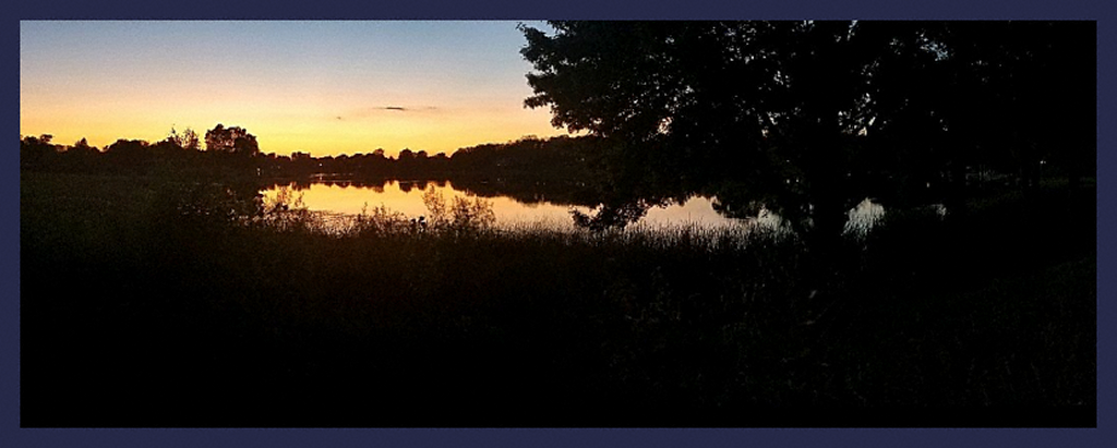 Pleasant Lake at Sunset photo